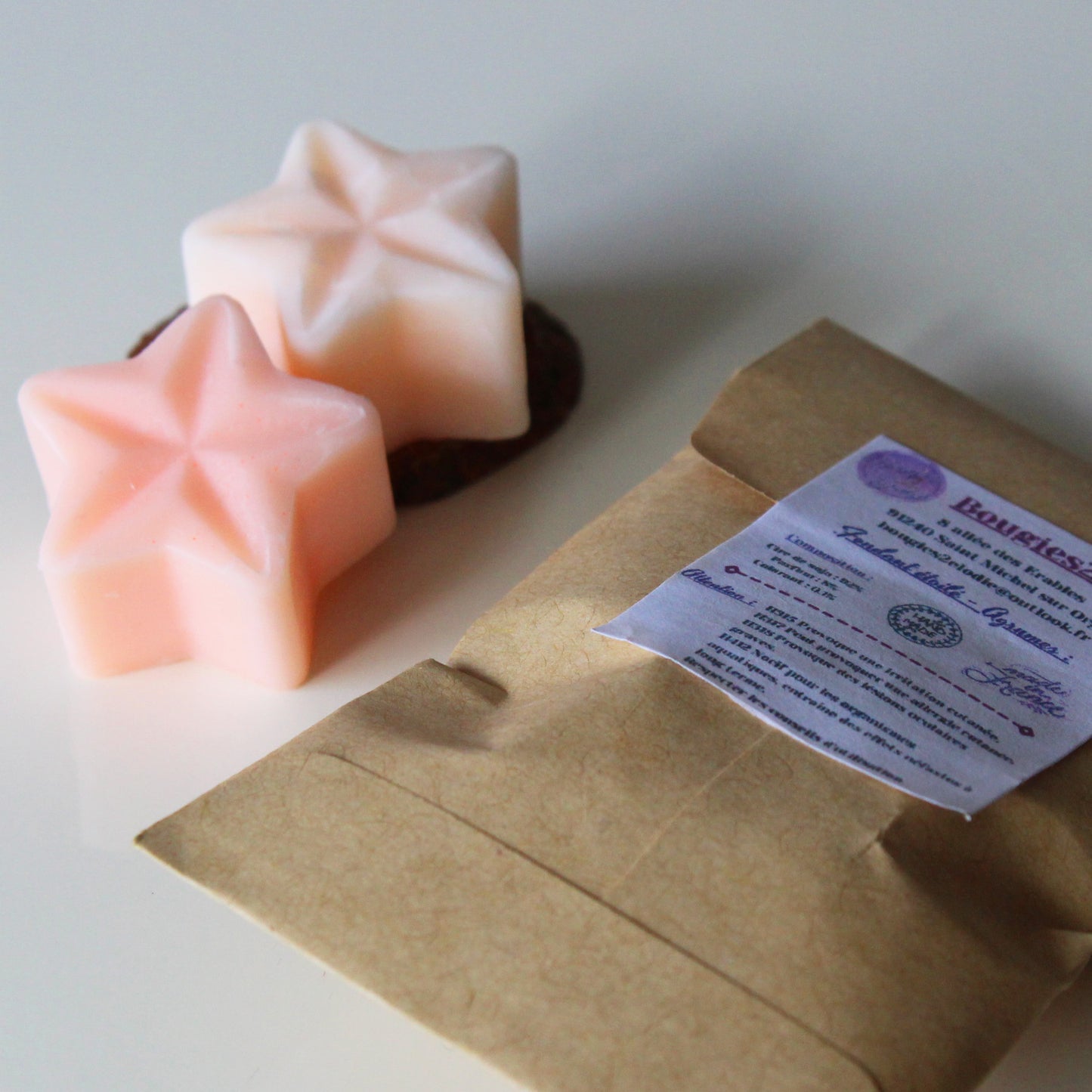 Fondant parfumée à base de cire de soja - L'étoile
