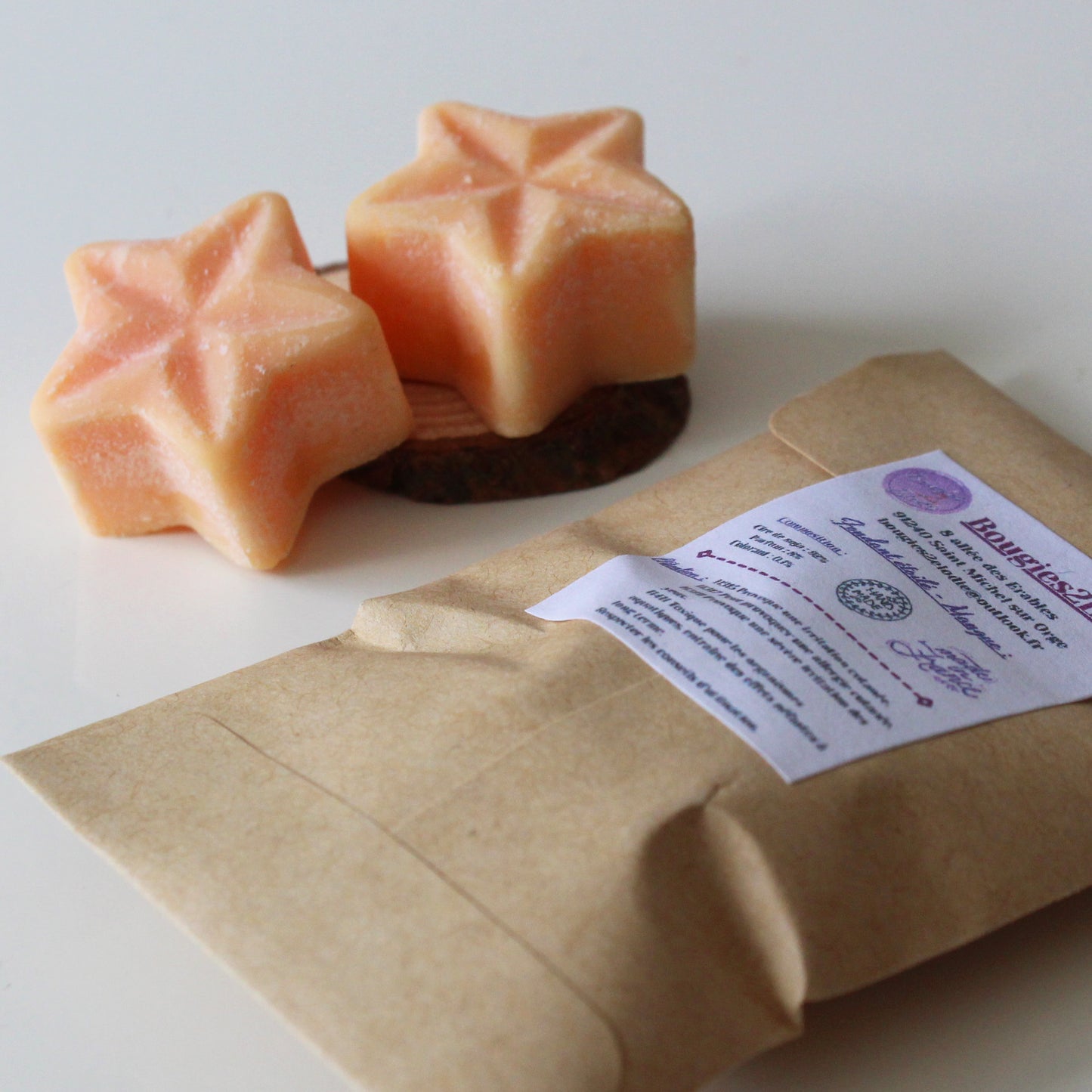 Fondant parfumée à base de cire de soja - L'étoile