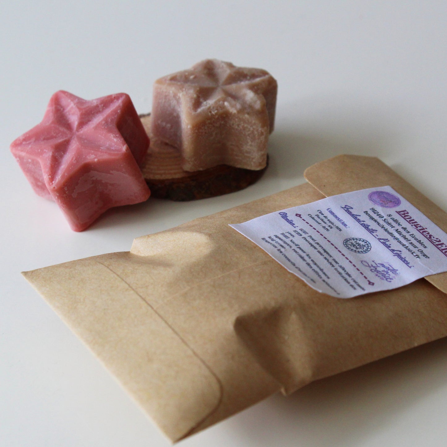 Fondant parfumée à base de cire de soja - L'étoile