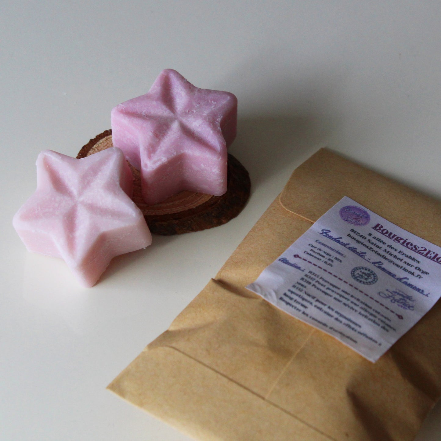 Fondant parfumée à base de cire de soja - L'étoile
