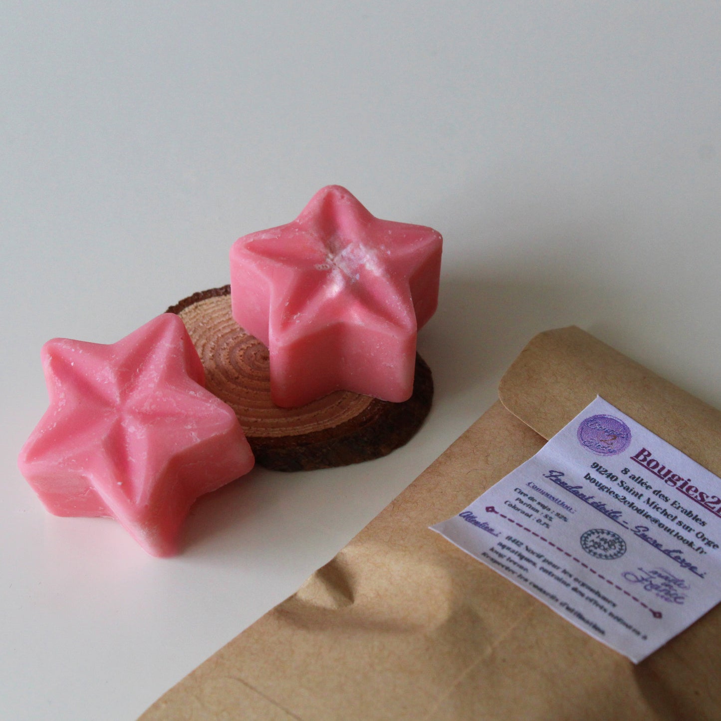Fondant parfumée à base de cire de soja - L'étoile