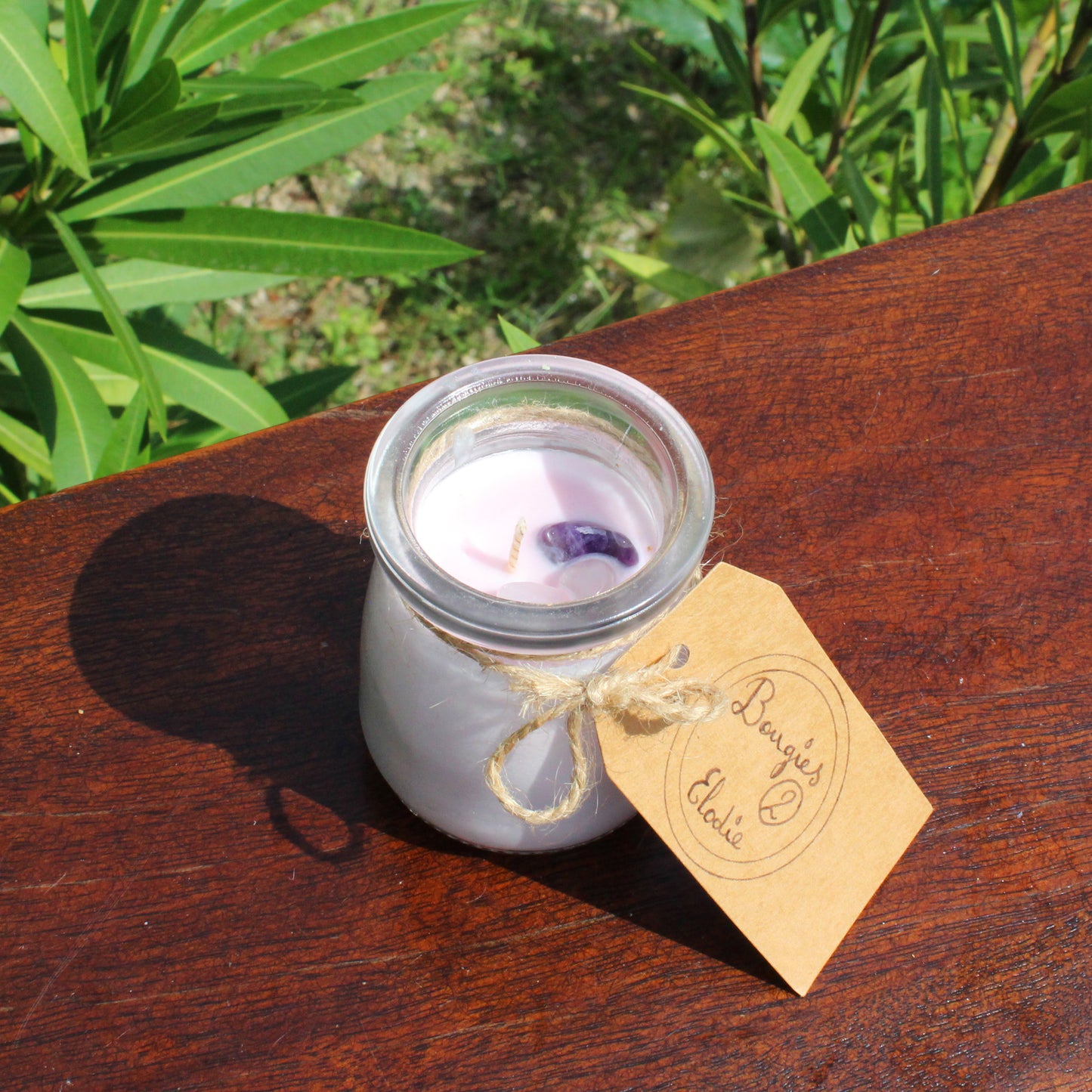Bougie parfumée à base de cire de soja - La précieuse