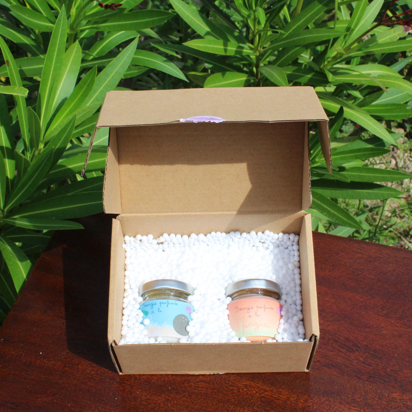 Bougie parfumée à base de cire de soja - Coffret découverte