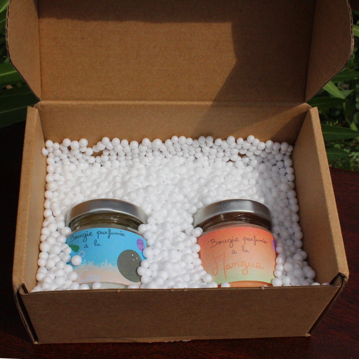 Bougie parfumée à base de cire de soja - Coffret découverte