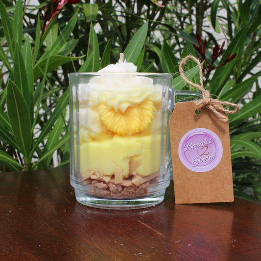 Bougie parfumée à base de cire de soja - La délicieuse